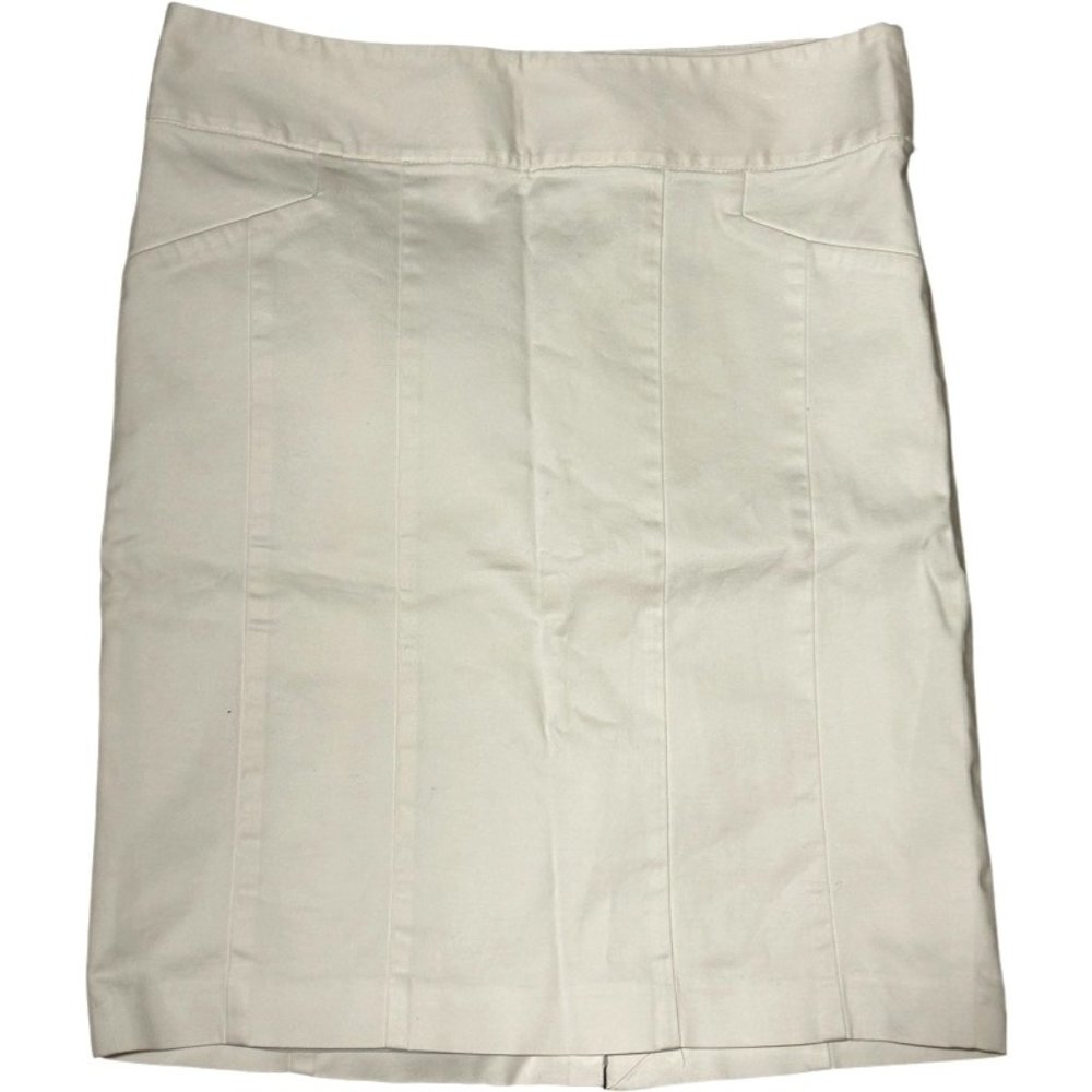 The Limited - White Pencil Skirt